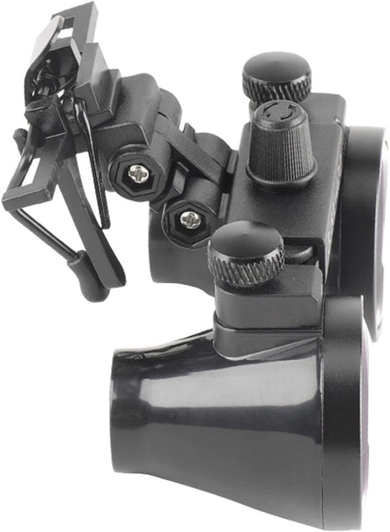EustomA 2.5X/3.5X Binocular Loupes Glasses Magnifier Clip on Style DY-101 (3.5X) - Image 4